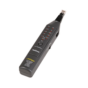 Detects LAN connection, speeds, PoE, and auto-negotiation to identify network equipments capabilities.