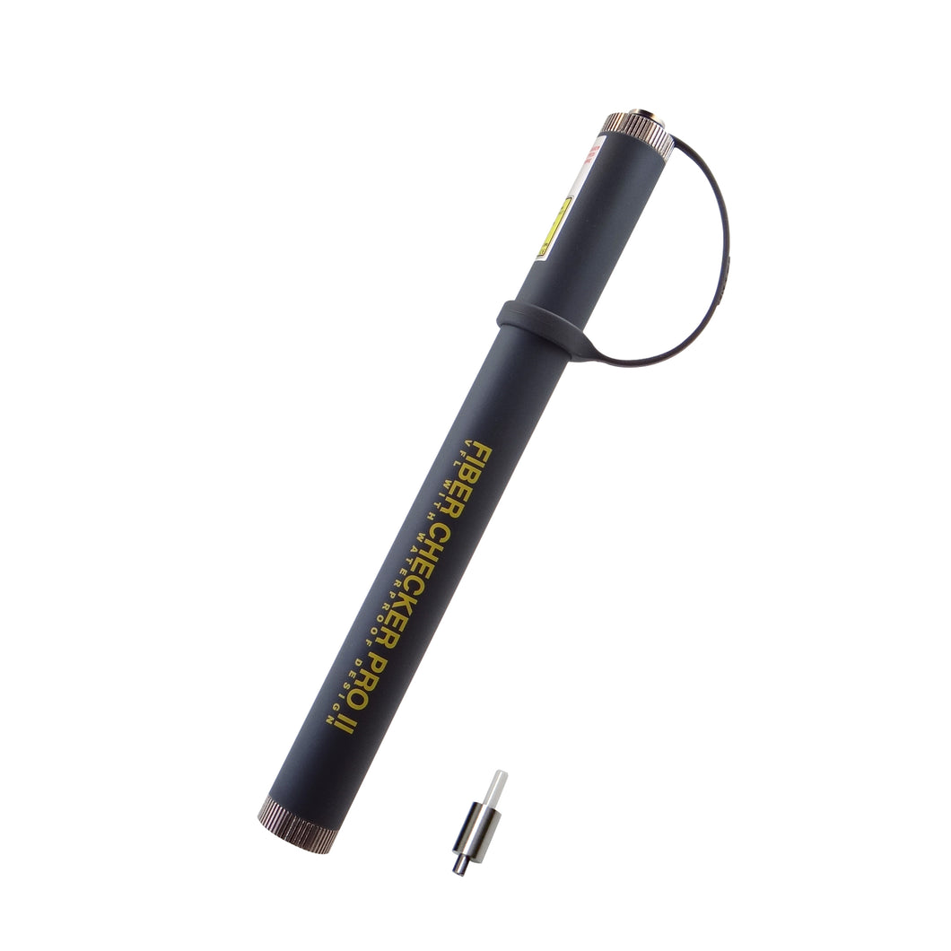FC-2009A Fiber Checker Pro II - Fiber Cable Checker Visual Fault Locator (VFL) with 2.5mm to 1.25mm adaptor