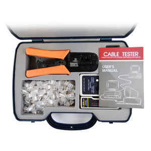 HT-256FM Workstation Installation Kit (with LANtest Network Cable Tester)