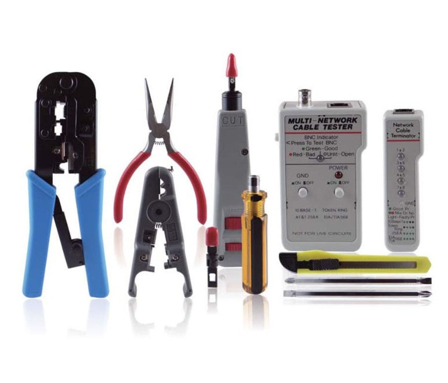 HTK-112 Network Installation 10 Pieces Tool Kit – Hobbes USA