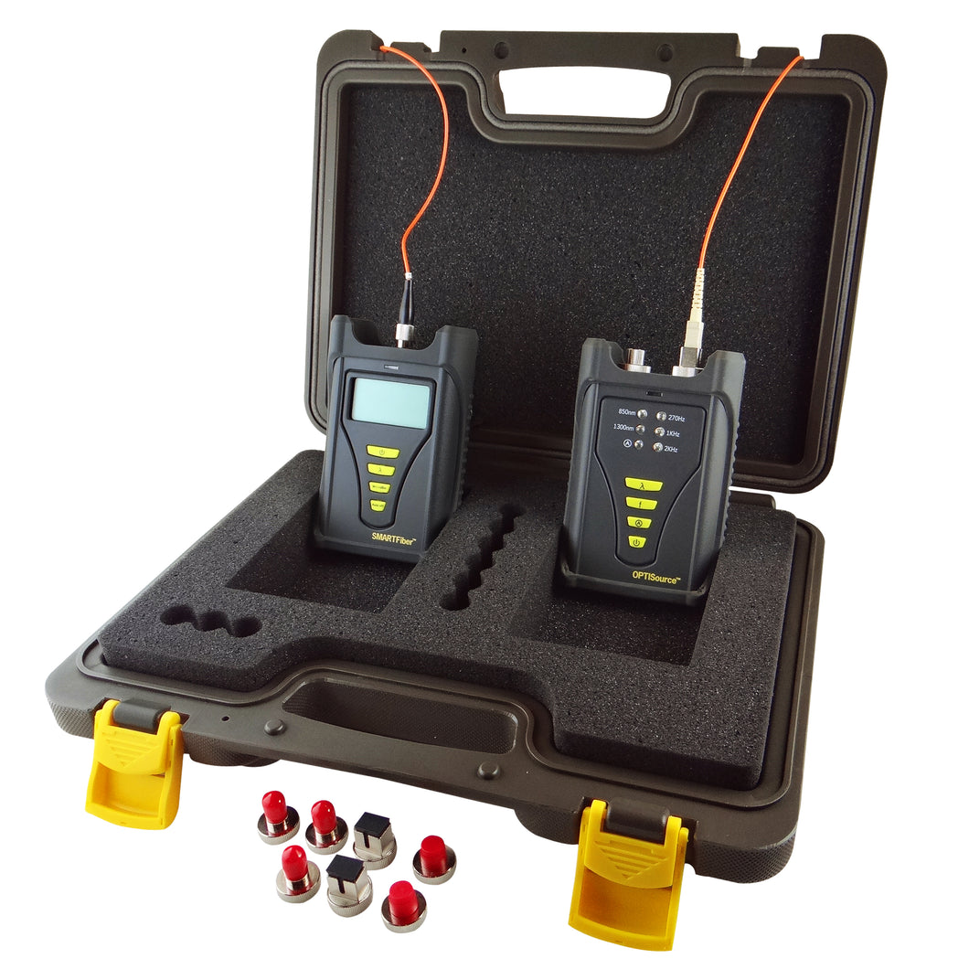 FM-257836PK1 SMARTFiber II and OPTISource 850/1300 Kit - LD Light Source 850nm/1300nm Wavelength