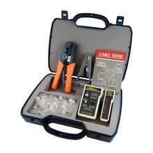 Load image into Gallery viewer, HT-256FM Workstation Installation Kit (with LANtest Network Cable Tester)
